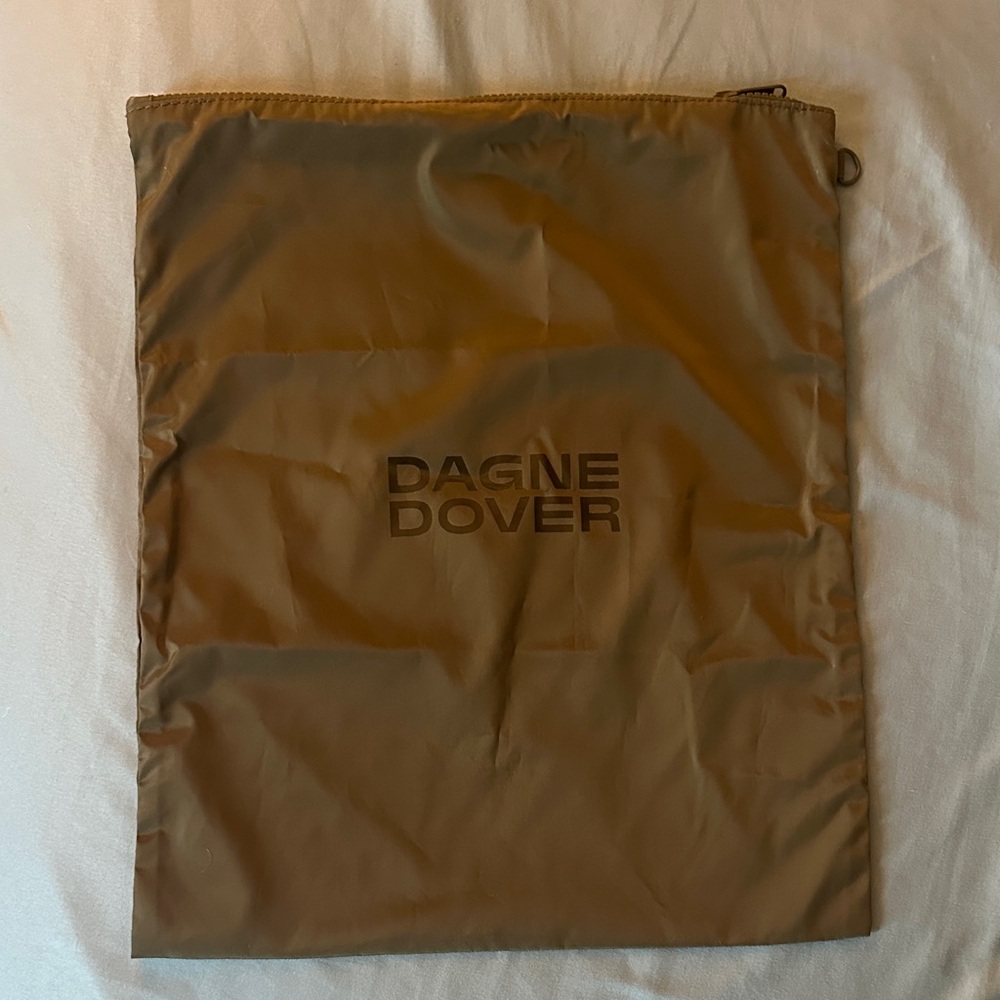 Dagne Dover Dark Green Zipper Dust Bag